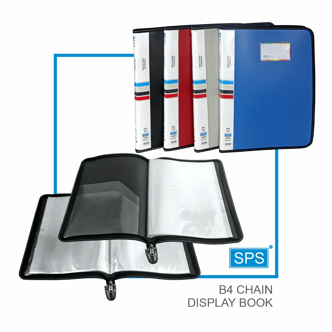 B4 CHAIN DISPLAY BOOKS